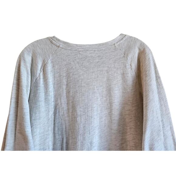 Synergy Organic Clothing top with Blue Crane Design - Picture 6 of 8